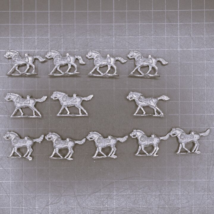 Minifigs, Napoleonic - Various Horses
