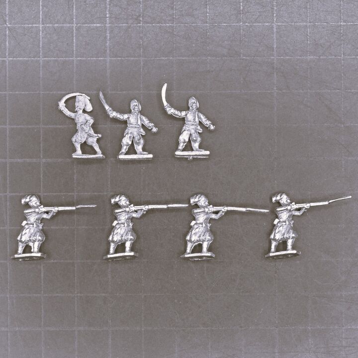 Minifigs, Napoleonic - Ottoman Turkish Nizam-i-Jedid Infantry