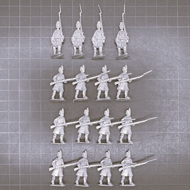 Cranntara Miniatures, Mid C18th - British Marines Cranntara Miniatures, Mid C18th - British Marines