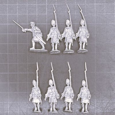 Cranntara Miniatures, Mid C18th - British Keith's Highlanders Grenadiers