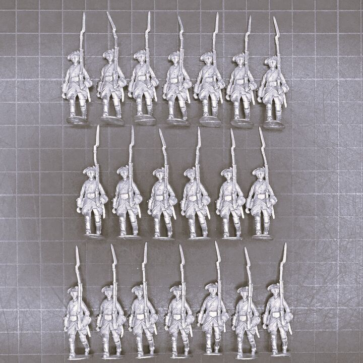 Cranntara Miniatures, Mid C18th - Spanish Musketeers