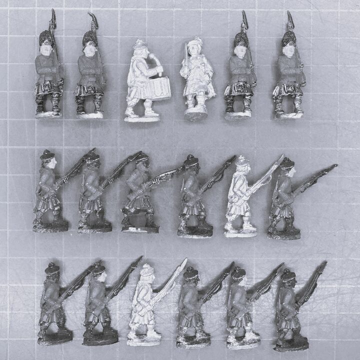 RAFM, SYW/FIW: British Highland Infantry