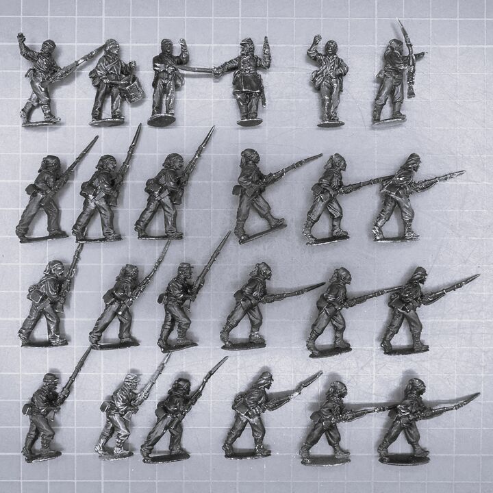 Perry Miniatures, ACW: Union New York Fire Zouaves Unit