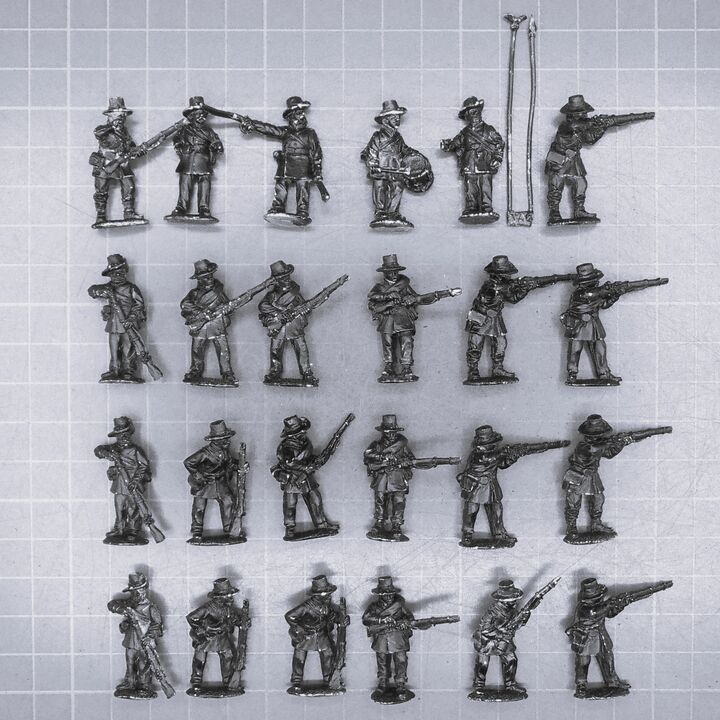 Perry Miniatures, ACW: Union 'Iron Brigade' Infantry Unit