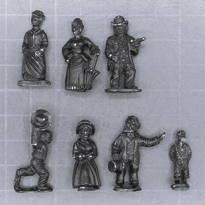Dixon Miniatures, Old West: Civilians & Characters