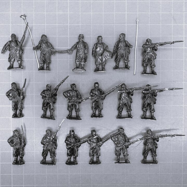 Perry Miniatures, ACW: Zouaves Unit in Firing Line