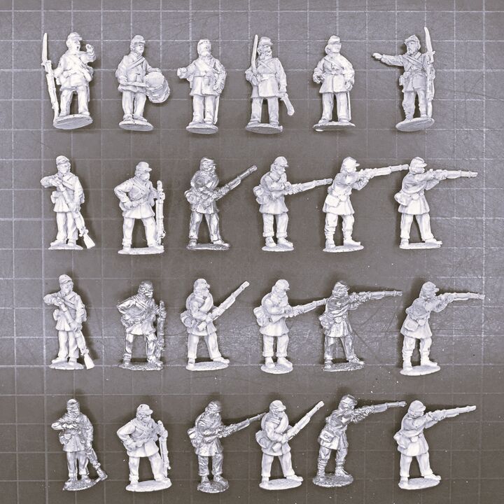 Perry Miniatures, ACW: Union Infantry Unit in Frock Coats