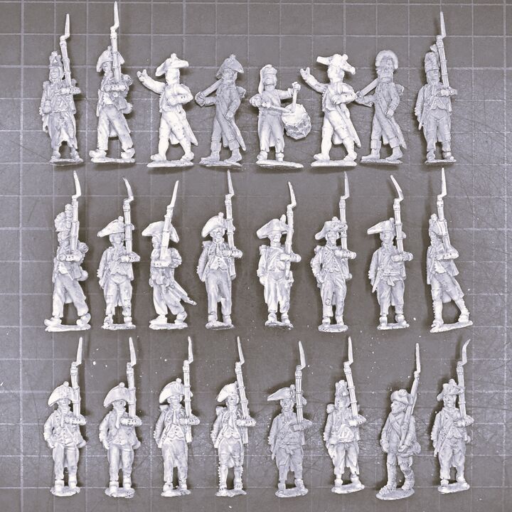 Eureka Miniatures, Revolutionary Wars: French Infantry Unit