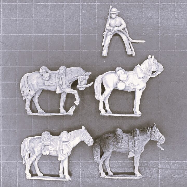 Perry Miniatures, ACW: Confederate Cavalry Horse Holder