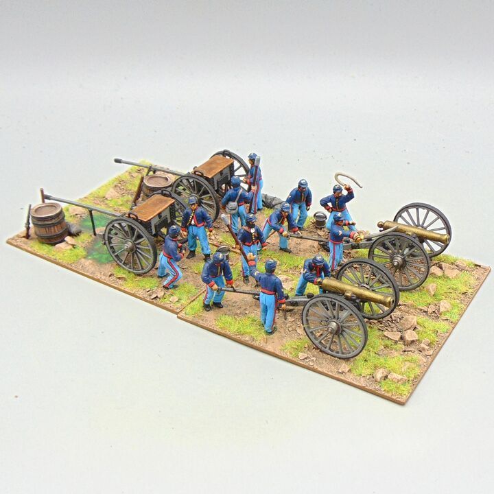 Grade D - Perry Miniatures - ACW - Union Smoothbore Artillery Battery