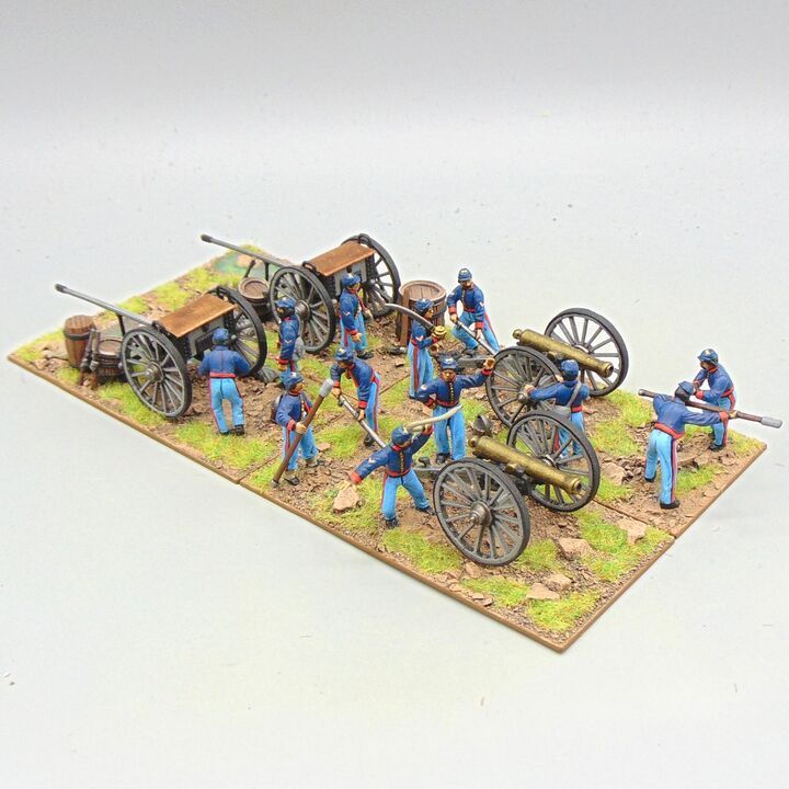 Grade D - Perry Miniatures - ACW - Union Smoothbore Artillery Battery