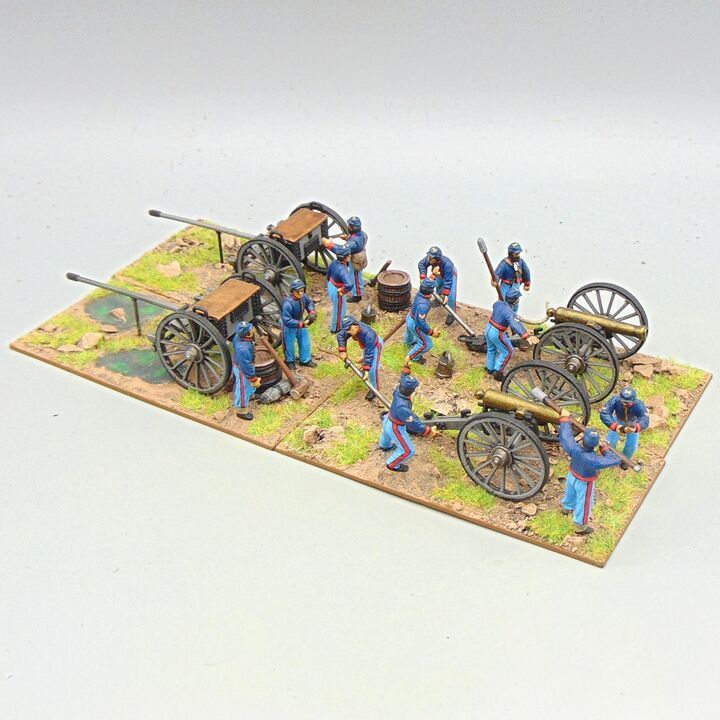 Grade D - Perry Miniatures - ACW - Union Smoothbore Artillery Battery