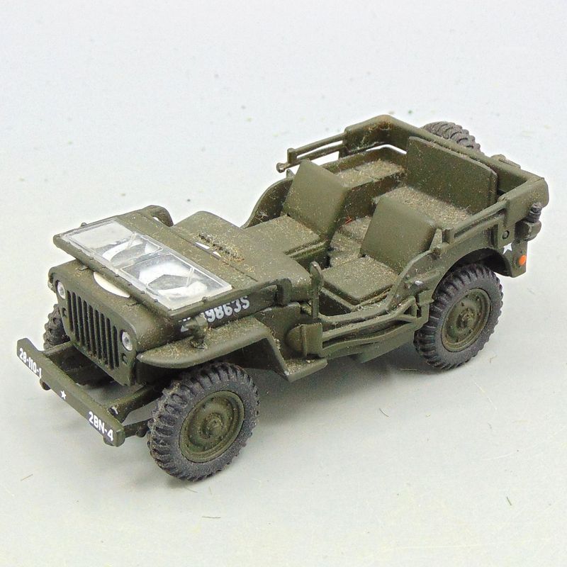 Grade F - Sun Star Models - WW2 & Korean War: US Willys Jeep