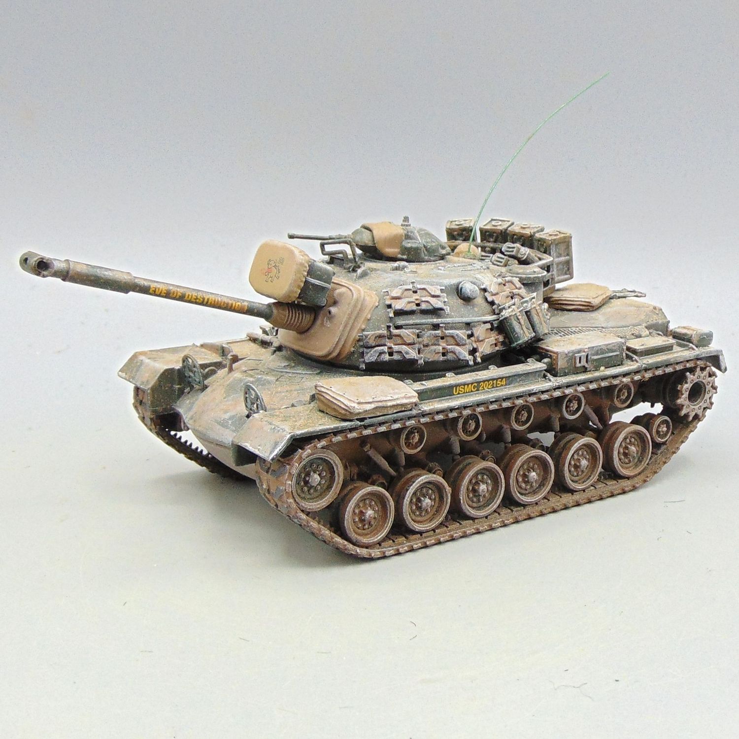 Grade C - Corgi UK - Vietnam War - US M48A3 Patton Tank