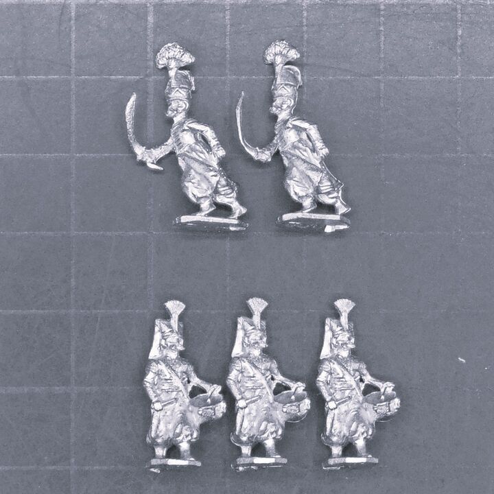 Minifigs, Renaissance - Ottoman Turkish Janissary Command