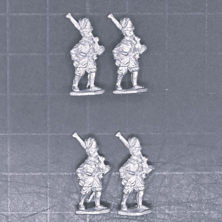 Falcon Figures, Napoleonic - Ottoman Turkish Balkan Matchlock Musketmen