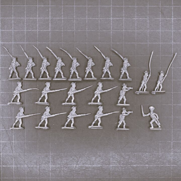 Minifigs, Revolutionary Wars in India: East India Company Sepoys Unit