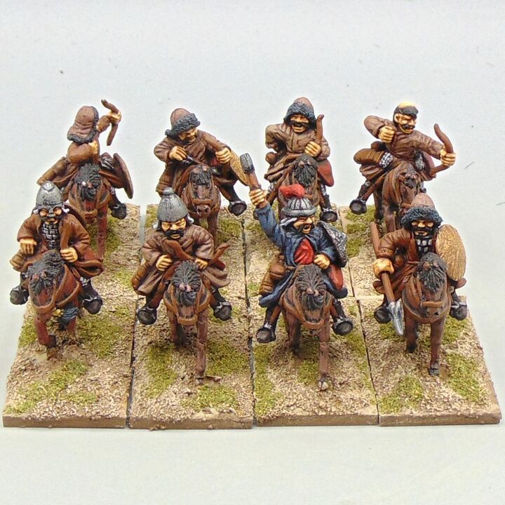 Grade C - 1st Corps Miniatures - Early Medieval - Mongol Horse Archer Unit