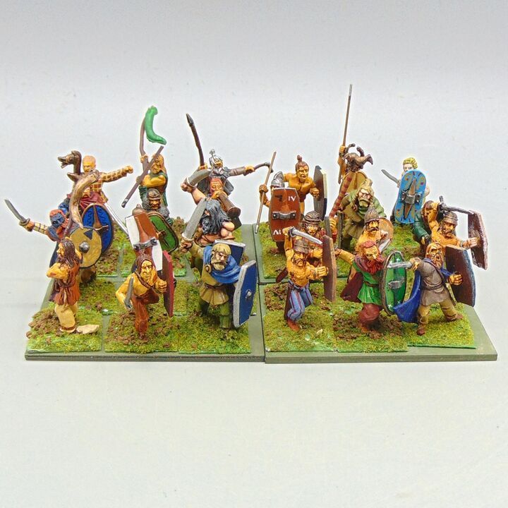 Grade E - Wargames Foundry/Old Glory - Celts/Germans - Warband
