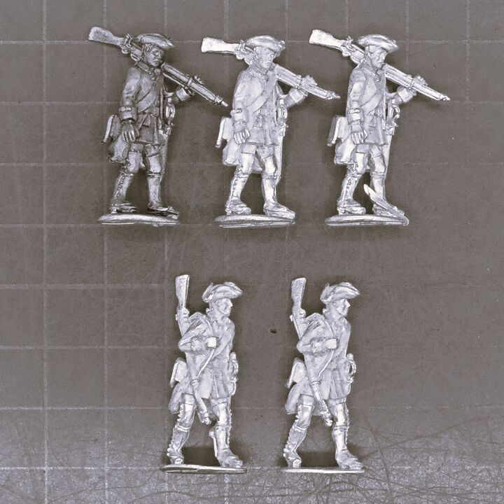 Cranntara Miniatures, Mid C18th - French Line Infantry