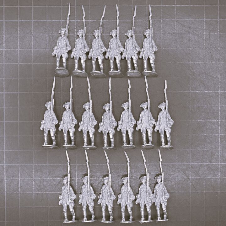 Cranntara Miniatures, Mid C18th - French Guard Infantry