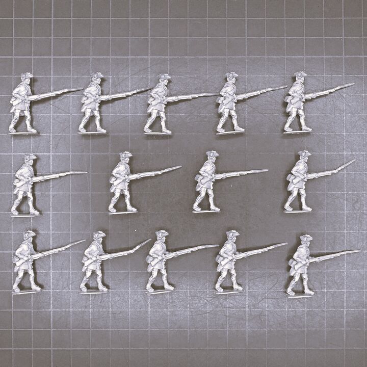 Cranntara Miniatures, Mid C18th - British Infantry (?)