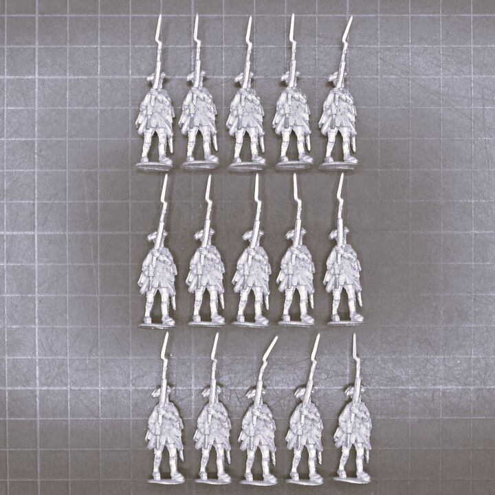 Cranntara Miniatures, Mid C18th - British Infantry (?)