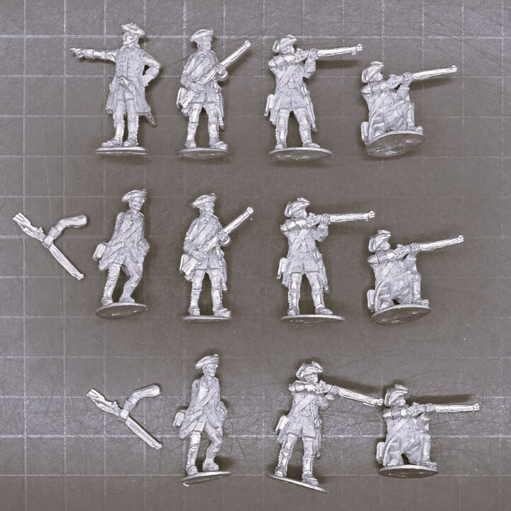 Cranntara Miniatures, SYW - Hanoverian Scheithers Frei-Korps Jagers