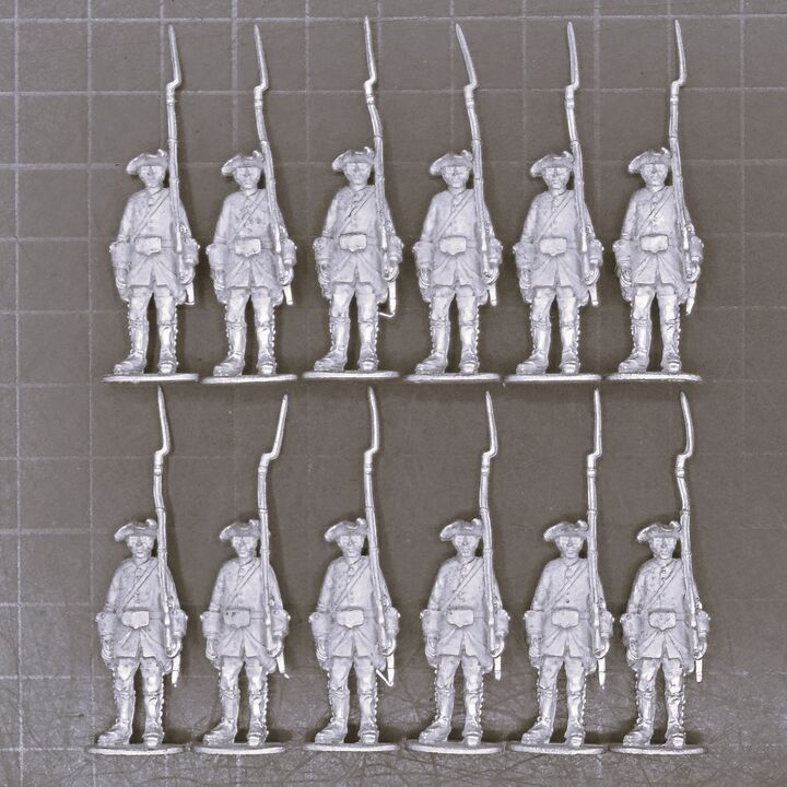 Cranntara Miniatures, Mid C18th - Spanish Musketeers