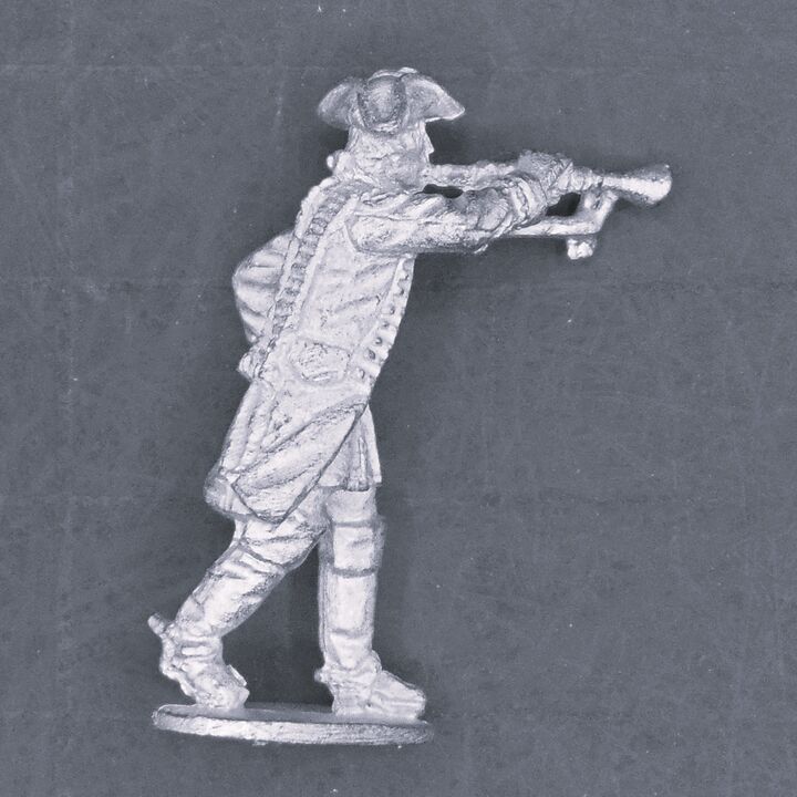 Cranntara Miniatures, Mid C18th - Dismounted French Hussar Musician