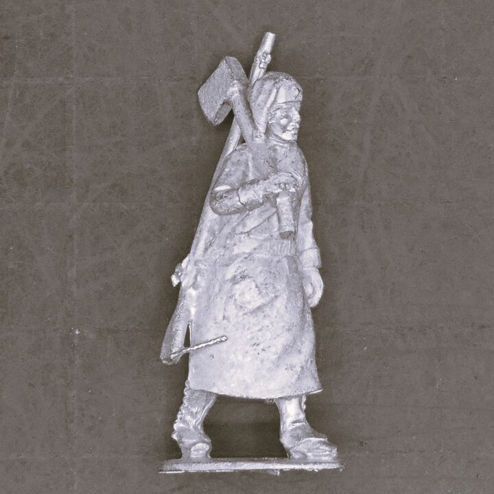 Cranntara Miniatures, Mid C18th - French Sapper (?)