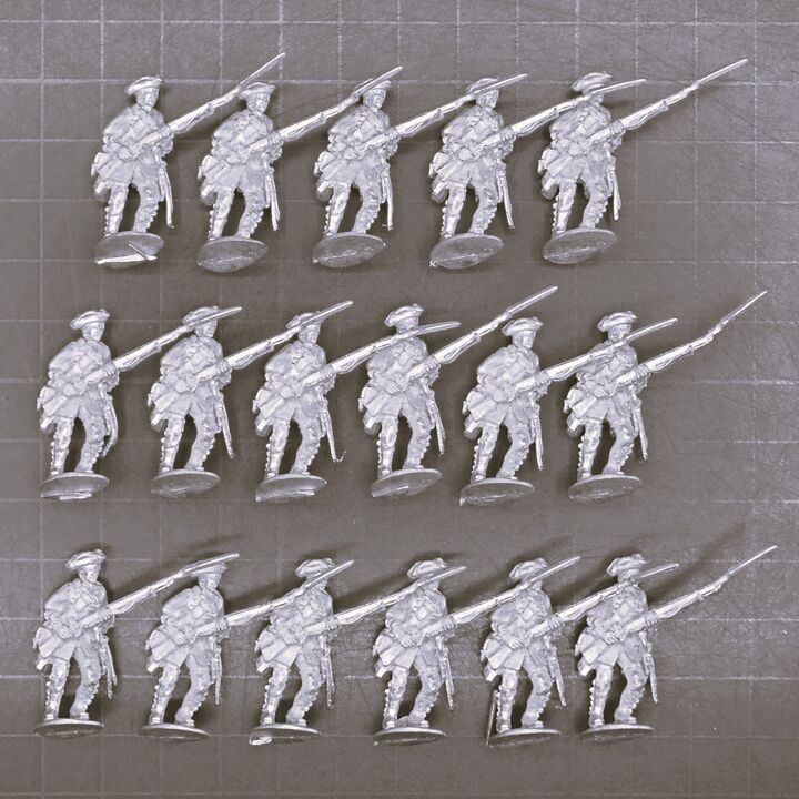 Cranntara Miniatures, Mid C18th - British Infantry (?)