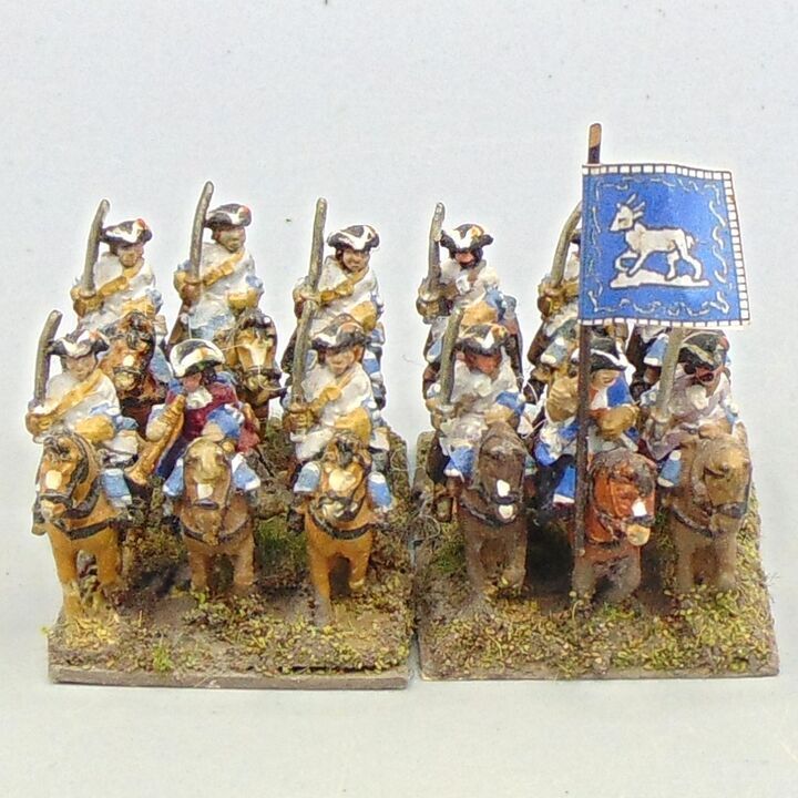Grade E, Dixon Miniatures - WSS - Dutch Dragoon Unit