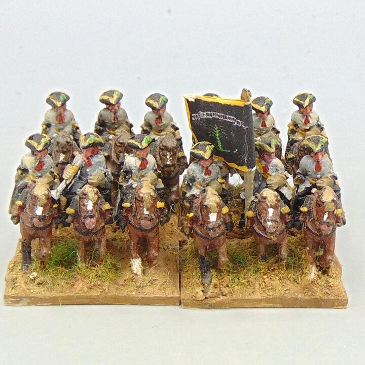 Grade E, Dixon Miniatures - WSS - Dutch Horse Unit