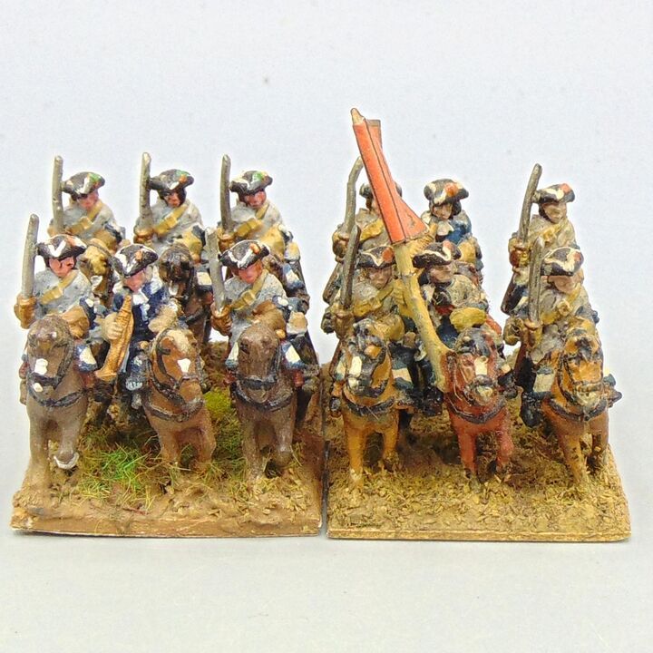 Grade E, Dixon Miniatures - WSS - Dutch Dragoon Unit