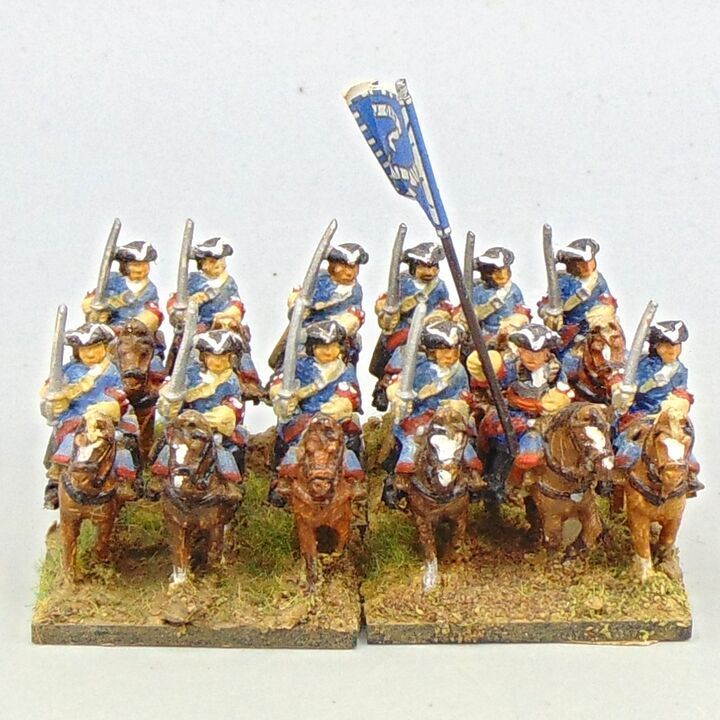 Grade E, Dixon Miniatures - WSS - Dutch Dragoon Unit