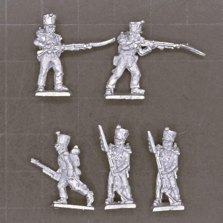 AB Figures, Napoleonic - Confederation of the Rhine Voltigeurs, Skirmishing