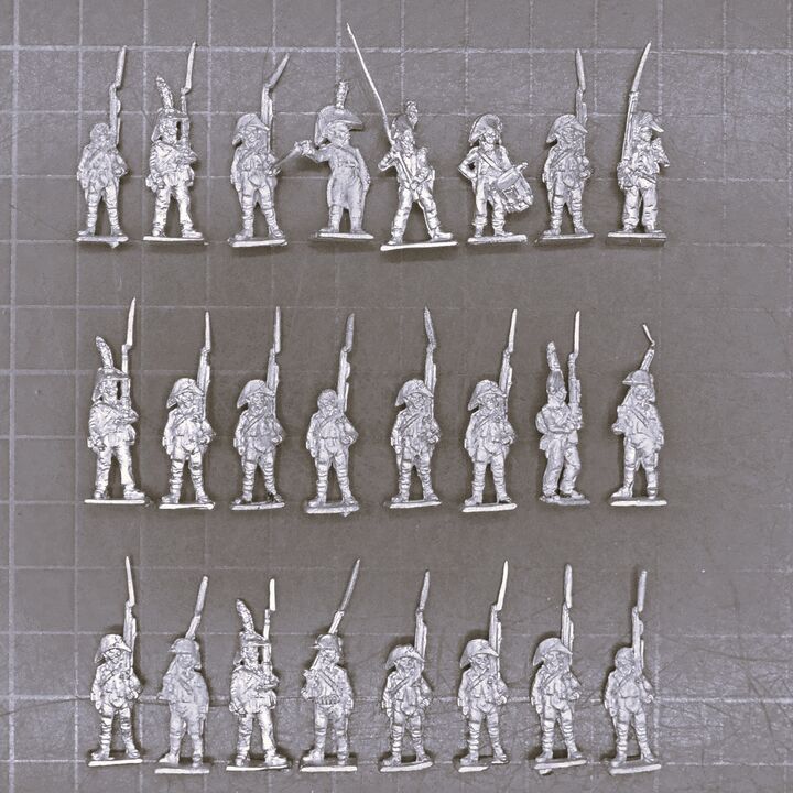 AB Figures/Battle Honors, Napoleonic: Spanish Line Infantry Unit, Standing