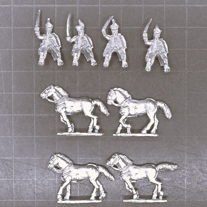 Campaign Game Miniatures, Napoleonic - Brunswick Hussars