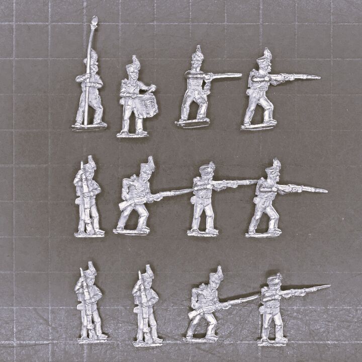 Campaign Game Miniatures, Napoleonic - Brunswick Lieb Battalion