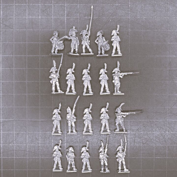AB Figures/Battle Honors, Napoleonic: Spanish Line Infantry Unit, Firing Line