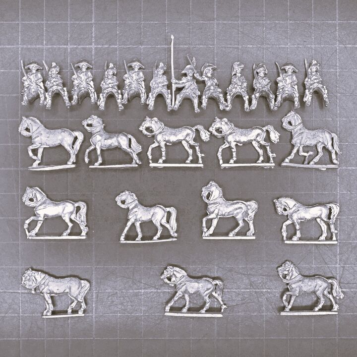 AB Figures/Battle Honors, Napoleonic: Spanish Dragoon Unit