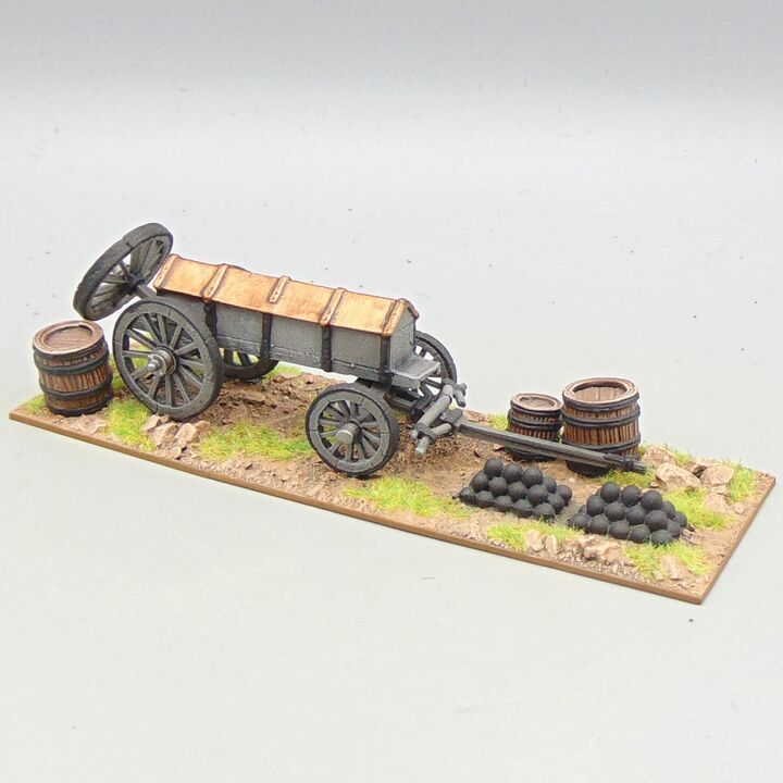 Grade C - Unidentified Manufacturer - Late C18th/C19th - Artillery Caisson & Accessories