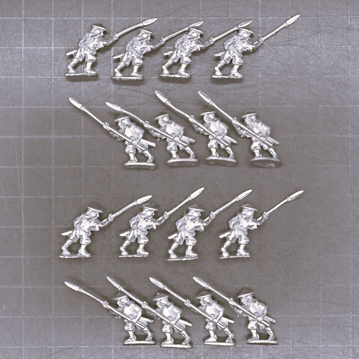 Museum Miniatures, Feudal Japan: Ashigaru with Spears