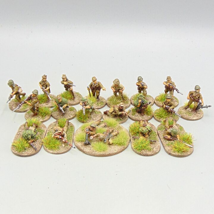 Grade D - Warlord Games & The Assault Group - WW2, Burma & Pacific - Imperial Japanese Infantry Grade D - Warlord Games & The Assault Group - WW2, Burma & Pacific - Imperial Japanese Infantry