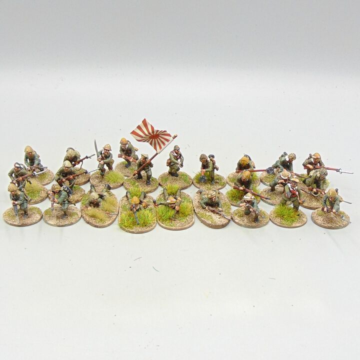 Grade C - Warlord Games - WW2, Burma & Pacific - Imperial Japanese Special Naval Landing Force Grade C - Warlord Games - WW2, Burma & Pacific - Imperial Japanese Special Naval Landing Force