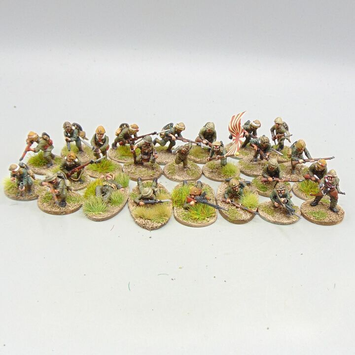 Grade C - Warlord Games - WW2, Burma & Pacific - Imperial Japanese Special Naval Landing Force Grade C - Warlord Games - WW2, Burma & Pacific - Imperial Japanese Special Naval Landing Force
