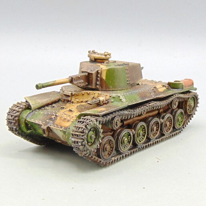 Grade D - Warlord Games - WW2, Burma & Pacific - Imperial Japanese Shinhoto Chi-Ha Tank Grade D - Warlord Games - WW2, Burma & Pacific - Imperial Japanese Shinhoto Chi-Ha Tank