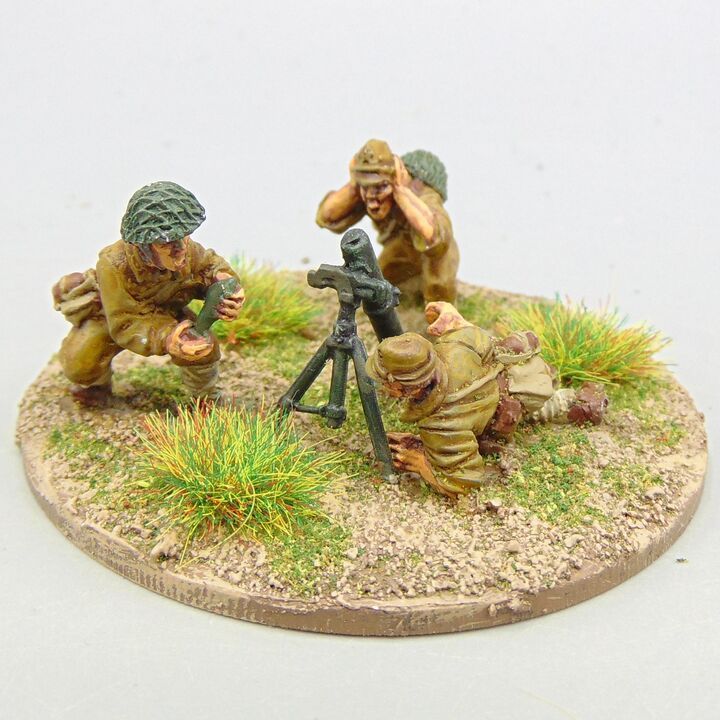 Grade D - Warlord Games - WW2, Burma & Pacific - Imperial Japanese Infantry 81mm Mortar Team Grade D - Warlord Games - WW2, Burma & Pacific - Imperial Japanese Infantry 81mm Mortar Team