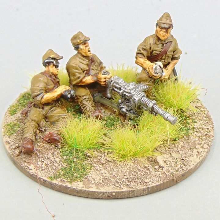 Grade D - Warlord Games - WW2, Burma & Pacific - Imperial Japanese Infantry MMG Team